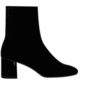 Image of Ted Baker Neyomi Leather Block Ankle Boot - Black