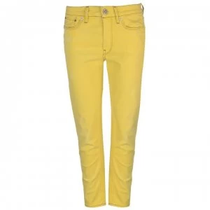 Image of G Star 3301 Relaxed Tapered Jeans - yellow cab