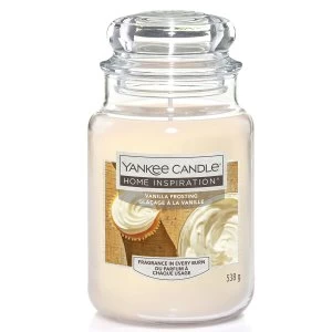 Image of Yankee Candle Home Inspiration Vanilla Frosting Scented Candle