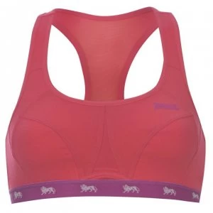 Image of Lonsdale Crop Top Ladies - Fluo Pink/Purpl