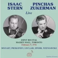 Image of Isaac Stern & Pinchas Zukerman: Live: Joint Recital, Massey Hall, Toronto, February 9, 1976