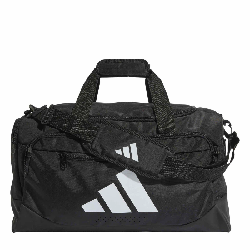 Image of adidas Essentials 3-Stripes Duffel Bag Small Holdalls One Size Black 71013103000