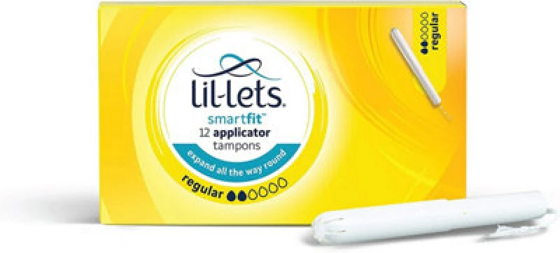 Image of Lil-Lets Cardboard Applicator Regular Tampons, 24 Pack Of 12 Tampons