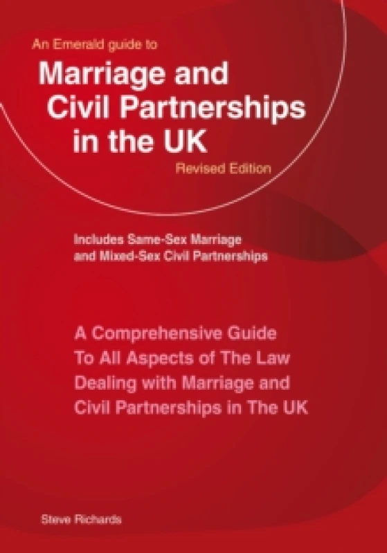 Image of An Emerald Guide To Marriage And Civil Partnerships In The UK : New Edition - 2023 Paperback / softback