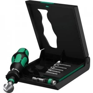 Image of Wera 845/8 05104655001 Countersink set 8 Piece 6.3 mm, 8.3 mm, 10.4 mm, 12.4 mm, 16.5 mm, 20.5mm HSS 1/4 (6.3 mm) 1 Set
