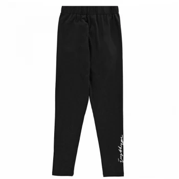 Image of Hype Black Signature Womens Leggings - Black