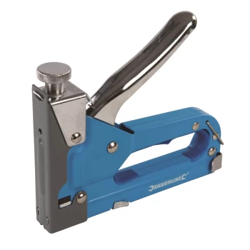 Image of Silverline 3-in-1 Staple Gun 4 - 14mm Type 10J