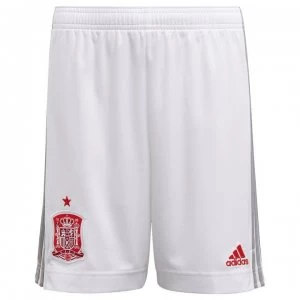 Image of adidas Spain Away Shorts 2020 Junior - White