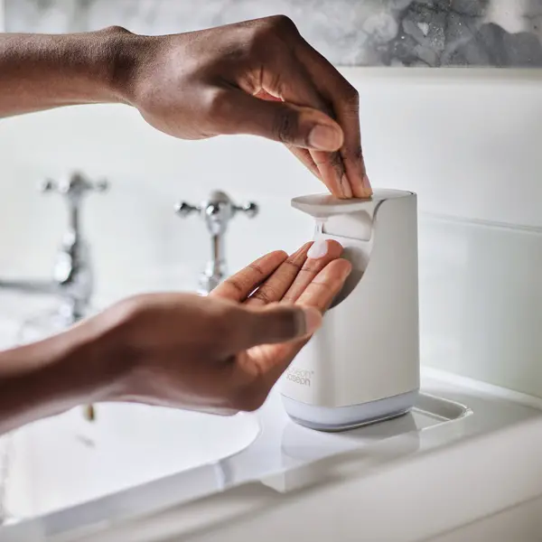 Image of Joseph Joseph Slim Compact Soap Pump Ecru (Cream)