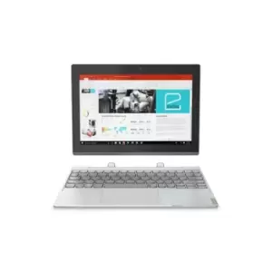 Image of Lenovo Miix 320 x5-Z8350 Hybrid (2-in-1) 25.6cm (10.1") Touch Screen HD Intel Atom 4GB DDR3-SDRAM 64GB eMMC Windows 10 Home Silver