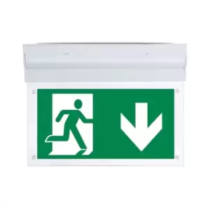 Image of V-TAC VT836 2W Wall Surface Emergency Exit Light With Samsung LED 6000K (VT-519-S)