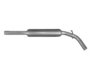 Image of IZAWIT Middle Silencer 23.024 Middle Exhaust,Central Silencer VW,POLO (6N2),Polo Schragheck (6N1),POLO PLAYA