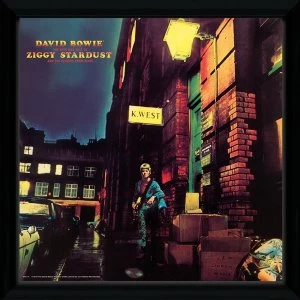 Image of David Bowie Ziggy Stardust Framed Album Print