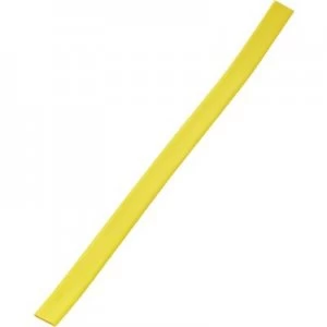 Image of Heatshrink wo adhesive Yellow 25mm Shrinkage31 Sold by the metre
