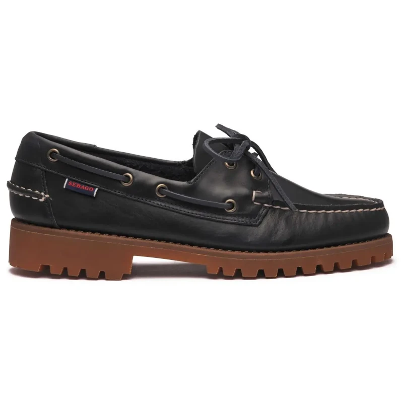 Image of Sebago Moccasins Sebago Ranger Waxy Bleu Male 42