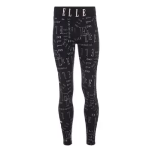 Image of Elle Abstract Leggings - Black