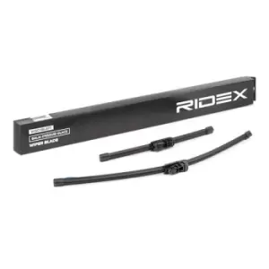 Image of RIDEX Wiper blade 298W0060 Windscreen wiper,Window wiper FORD,RENAULT,FIAT,KA (RU8),Zoe (BFM_),500 (312),500 C (312),500 / 595 / 695 Schragheck (312_)