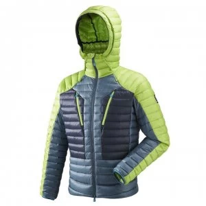 Image of Millet Trilogy Synth X Down Hoody Mens - Green/Navy