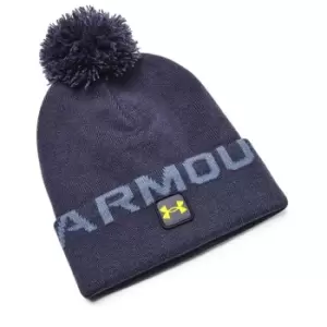 Image of Under Armour Armour Halftime Pom Pom Hat Mens - Purple