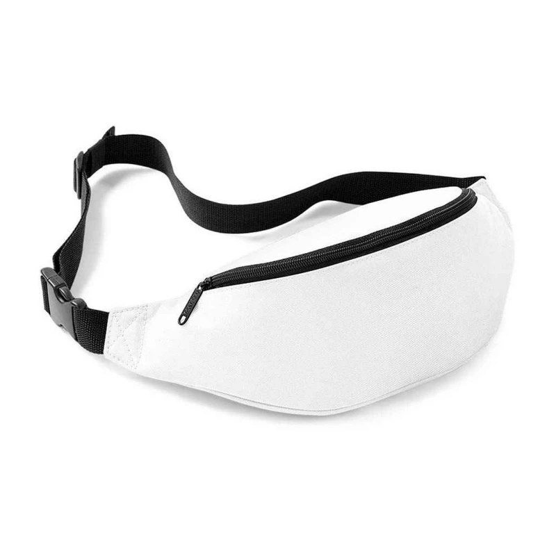 Image of Bagbase Belt Waist Bag in White White Unisex One Size