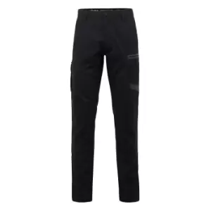 Image of Hard Yakka Mens Raptor Active Work Trousers (36R) (Black)