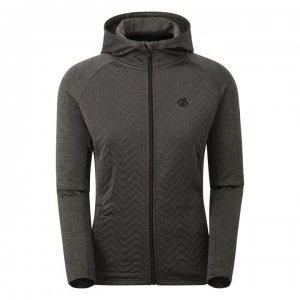 Image of Dare2B Faultless Hybrid Full Zip Fleece - CharcoalGrey