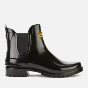 Image of Barbour International Womens Assen Chelsea Wellies - Black - UK 4