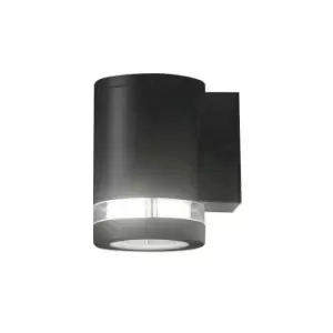 Image of Outdoor IP44 Wall Light Graphite LED GX53 9W