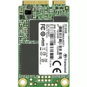 Image of Transcend MSA452T-I 512GB Internal mSATA SSD SATA 6 Gbps Retail TS512GMSA452T-I