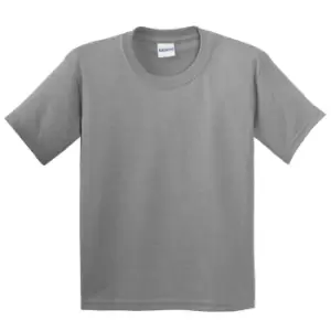Image of Gildan Childrens Unisex Soft Style T-Shirt (M) (Sport Grey (RS))