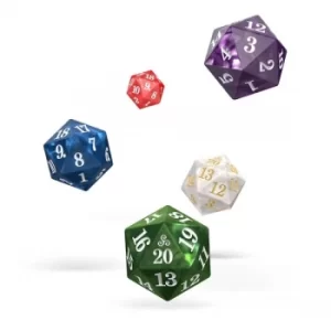 Image of Oakie Doakie Dice D20 Spindown Set (Marble)