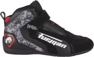 Image of Furygan V4 Vented Motorcycle Shoes, black-grey, Size 44, black-grey, Size 44