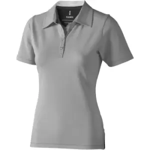Image of Elevate Markham Short Sleeve Ladies Polo (L) (Grey Melange)