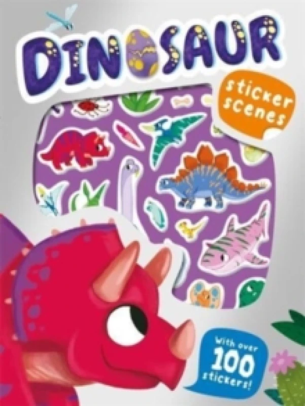 Image of Dinosaur Sticker Scenes Paperback / softback