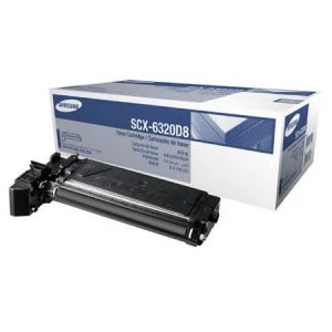 Image of Samsung SCX-6320D8 Black Laser Toner Ink Cartridge