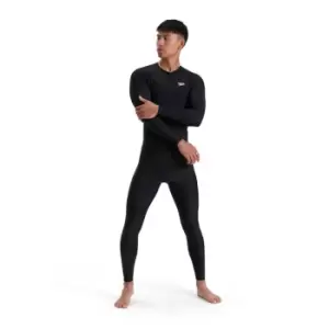 Image of Speedo Long Sleeve Rash Top - Black