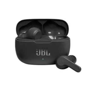 Image of JBL 200TWS W-JBLW200TWSBLK Bluetooth Wireless Earbuds