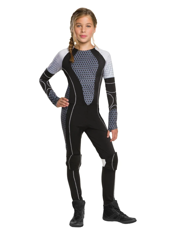 Image of Rubies Katniss "The Game" Costume Multi unisex