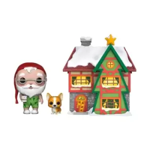 Image of Pop! Holiday Santa's House Santa & Nutmeg Pop! Town