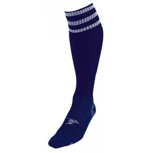 Image of PT 3 Stripe Pro Football Socks LBoys Navy/White