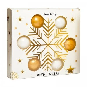 Image of Possibility Bath Fizzers Snowflake Gift Set