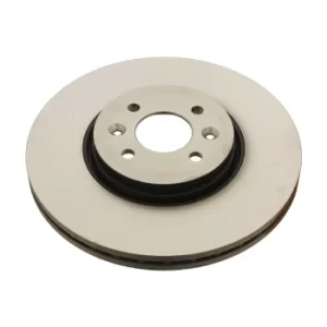 Image of Single of Brake Discs 30697 by Febi Bilstein Front Axle