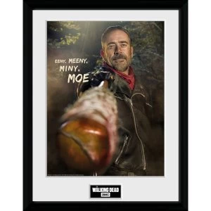 Image of The Walking Dead Negan Collector Print