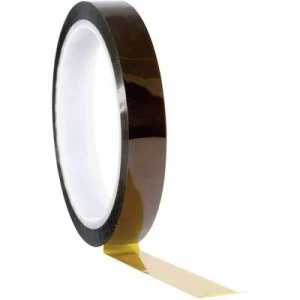 Image of TOOLCRAFT 911XB0633C 911XB0633C Tape Amber (L x W) 33 m x 6mm 33 m