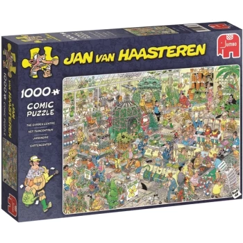 Image of Jumbo Jan Van Haasteren Garden Centre Jigsaw - 1000 Piece