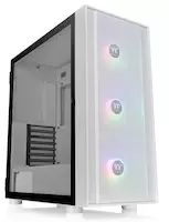Image of Thermaltake H570 Tempered Glass Mid Tower Case - White
