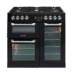 Image of Leisure Cuisinemaster 90cm Dual Fuel Range Cooker - Black