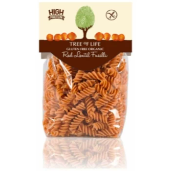 Image of Tree Of Life Organic Red Lentil Fusilli - 250g - 97525