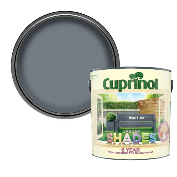 Image of Cuprinol Garden Shades Paint Blue Slate - 2.5L Blue