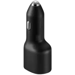 Image of Samsung EP-L4020NBEGEU Car battery charger + quick-charge mode USB type A, USB-C